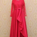 Silk Maxi With Frill Flare