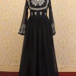 Embrioded Chiffon Maxi