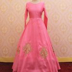 Motif Maxi In Raw Silk